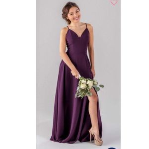 Kennedy Blue Eggplant Bridesmaids Dress